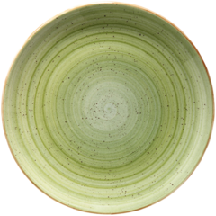 DZATHGRM Tallrik Bonna Aura Therapy Grön