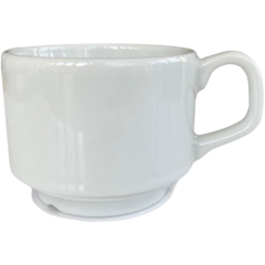 BLO304 Kaffekopp Blocho Sara Vit 18cl