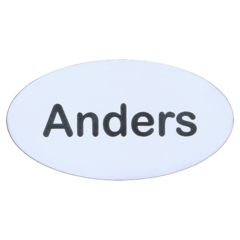 858557 Navneskilt nål - eget navn