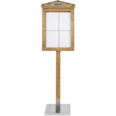 MCS4A4WLRSET Securit LED Info Display Set 4 x A4