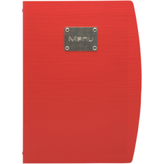 MCRCA4RD Menypärm "Menu" Securit Röd A4