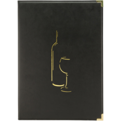 MCCRWCBL Menypärm Dryck Securit Svart A4