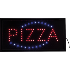 LSPIZZA Securit Ledskylt "Pizza" 24x48cm