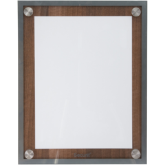 MCSA4WAL Securit LED Info Display A4 Valnöt