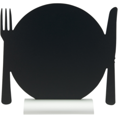 FBTAPLATE Securit Chalkboard Plate