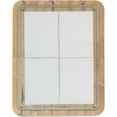 MCS4A4OAK Securit Info Display 4 x A4 Ek