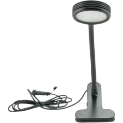 LPBL1 Klem lampe Svart