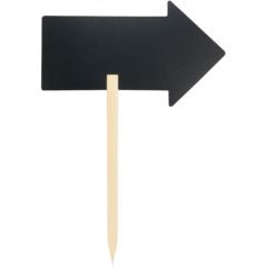 FBSARROW Griffelskylt Pil Svart
