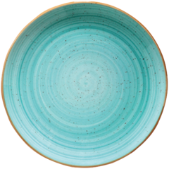 CKAAQGRM20CK Djup Tallrik Aura Aqua Ø20cm