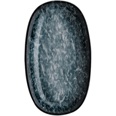 OKYSPAGRM34OKY Bonna Sepia Tallerken Oval 34c