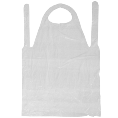 GB021000340 Disposable Apron LDPE 130cm White Granberg 0034