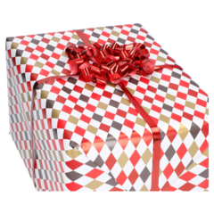 FP4406982 Julpapper Harlequin Jul