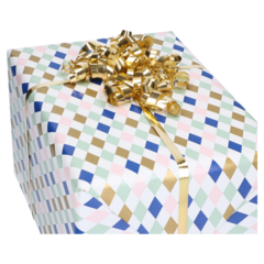 440637257 Presentpapper Harlequin Party