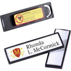 813201 Namnskylt Durable Clip Card 1,7x6,7cm