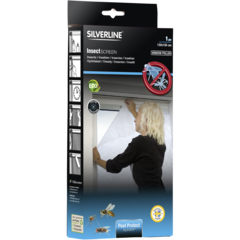 10322452 Insektsnät Fönster Silverline Window Pollen 130x150cm