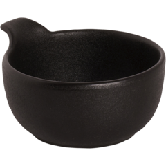 WEG531873 Skål med handtag Maastricht Porselein Universe Svart 10cm