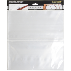 SEC49 Plastficka till Menyhållare Securit