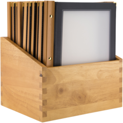 SEC50 Menypärm Securit A4 inkl Box 20st