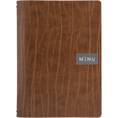 SEC333 Menypärm Läder Securit Brun