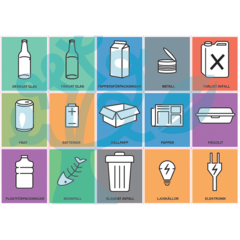 HYK51094SE Återvinningsdekal Sverige Hykab 65x60mm