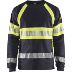 BK34841761 Flamskyddad T-shirt Långärmad Klass 1 Blåkläder 3484