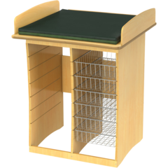 SBSP216 Skötbord Björk 80 cm