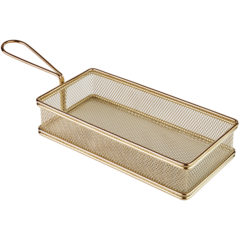 AP40612 Serveringskorg APS Snackholder Guld