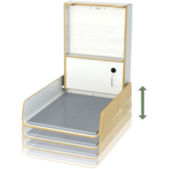 JEL1062 Skötbord Endra EL