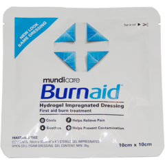 AM5010 Brännskadekompress Burnaid 10x10cm