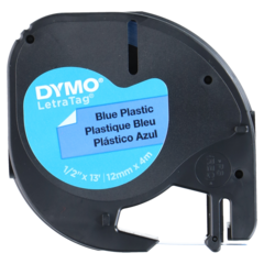 7216500 Dymo Letra Blå Plast
