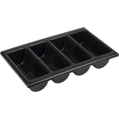 AP11954 Besticklåda 4-fack APS Svart GN 1/1