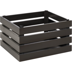 AP11724 APS Superbox Wooden Storage Box - Black