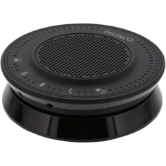DELC0001 Konferenshögtalare Deltaco Rund Svart