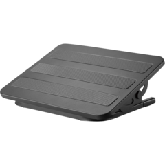 DELO0300 Deltaco Fotstöd Office Stål