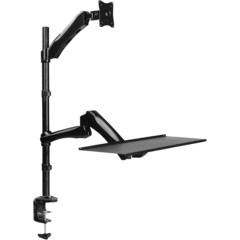 BP0030 Arbetsstation LogiLink 13-27 Sit-Stand Svart
