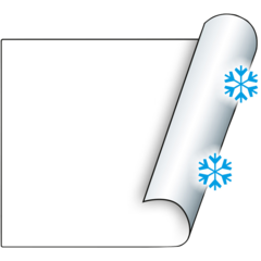 M30007373 Etiketter kyl- & frysprodukter 29x28mm Vit