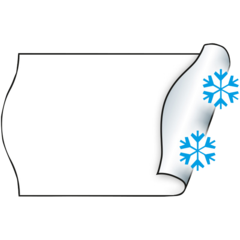 M9517185 Etiketter Kyl- & frysprodukter 26x16mm Vit