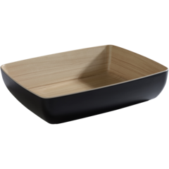 AP84590 Skål APS Frida Svart/Beige GN