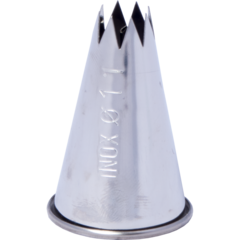 BAK11611 Stjernetyl Rustfri Bager 11mm