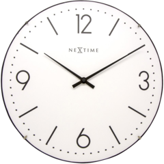 3157HA Nextime Basic Dome Väggklocka