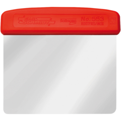 BAK11233 Bordskrabber Bager Rød 120x80mm