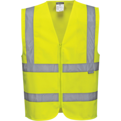 PWC375 Varselväst Zip Portwest C375 Klass 2