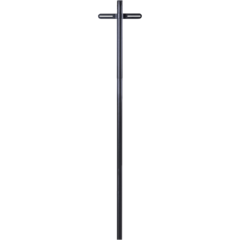 103111255 Postlådstolpe Sv. 150x2,8cm Ø