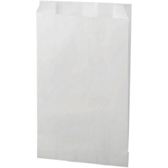 15000V Papperspåse Plan Invik 1,5kg Vit 160/60x300mm