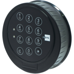 776433 Kodlås Robur Safe Grå10x10x5cm