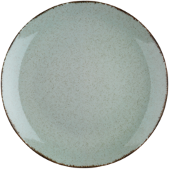 BLO27 Tallrik flat rund Blocho Pearl Colorx Grön