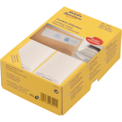 AN3442 Frankeringsetikett Vit 138x48mm Avery 3442