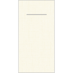 AM70370 Bestickficka Mailand Beige