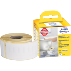 ANASS0722400 Dymo Etikett Hvit 89x36mm