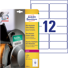 ANL791310 Avery Utendørsmerke hvit